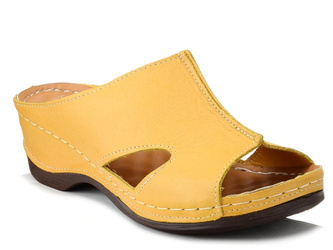 Klapki damskie skórzane Loretta Vitale 1301