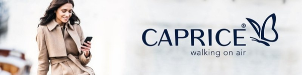 Botki damskie Caprice 25201 zimowe skórzane czarne ocieplane sznurowane