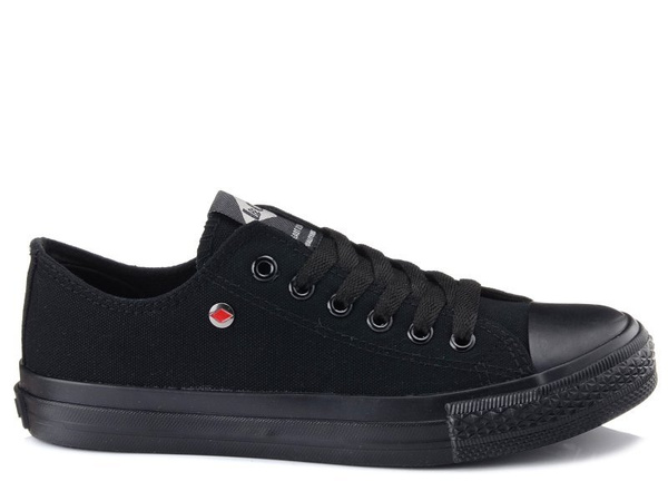 TRAMPKI LEE COOPER 044 CZARNE DAMSKIE NISKIE