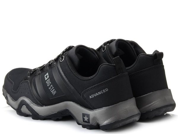Buty trekkingowe Big Star GG174269 sportowe męskie czarne niskie 