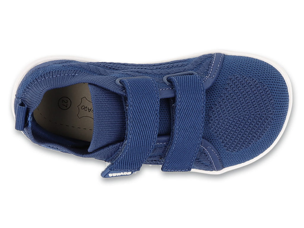 Trampki barefoot Befado 003X015 kapcie dziecięce do przedszkola na rzepy