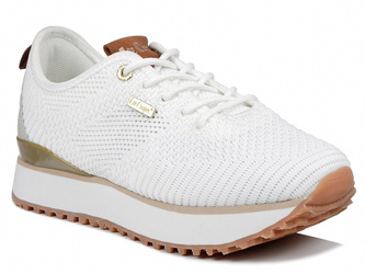 Sneakersy damskie białe Lee Cooper 3356L wkładka z pamięcią kształtu