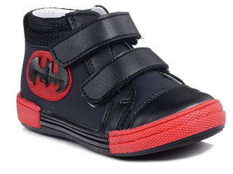 Trzewiki chłopięce Batman rzepy Kornecki 6955