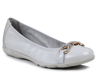 Baleriny baletki damskie skórzane Caprice 22172