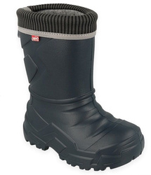 Kalosze dziecięce ocieplane lekkie piankowe granatowe Befado 162Y304