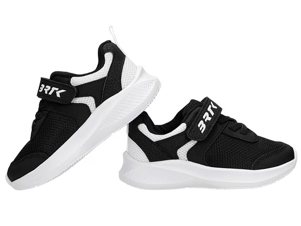 Buty sportowe dziecięce Bartek 8700310 chłopięce na rzepy czarne