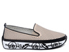 Półbuty damskie na platformie S.Barski 29049 beige