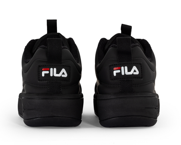 Sneakersy damskie Fila Superbubble buty sportowe czarne na platformie