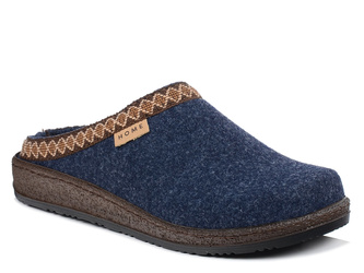 Kapcie damskie ciepłe filcowe Inblu NL-09 pantofle domowe zakryte palce