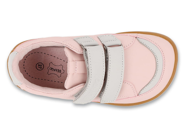Buty sportowe barefoot Befado 004Y001 dziecięce dziewczęce na rzepy