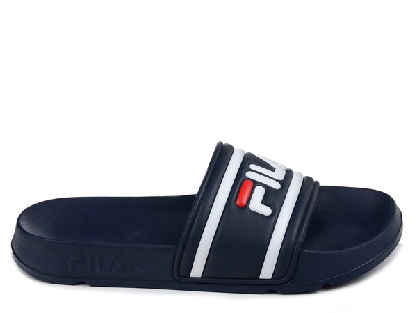 Klapki męskie basenowe Fila Morro Bay Slipper piankowe lekkie granatowe