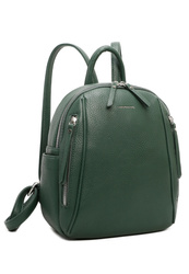 Plecak damski miejski mały zielony z ekoskóry Luigisanto 6612 stylowy