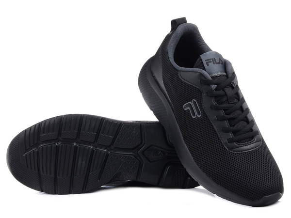 Buty sportowe Fila Spitfire męskie lekkie oddychające całe czarne
