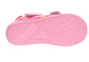 Kapcie dziewczęce do przedszkola róż Milami 118 na rzep szeroki nosek 