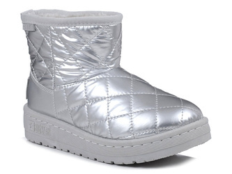 Buty zimowe dziecięce śniegowce ocieplane dziewczęce Big Star KK374241