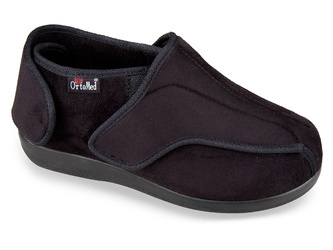 Buty męskie ortopedyczne zdrowotne profilaktyczne szerokie OrtoMed 6034