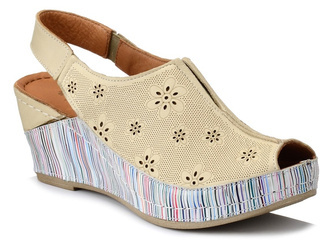 Sandały damskie na koturnie Loretta Vitale 103