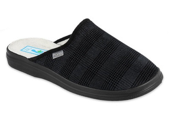 Kapcie męskie pantofle domowe Dr Orto 132M016 szerokie stopa cukrzycowa