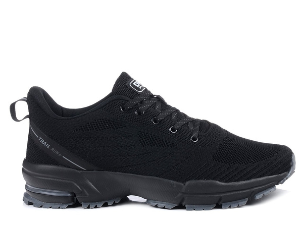 Buty sportowe trekkingowe męskie czarne DK Junk
