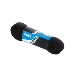 Sznurówki do butów sportowych sznurowadła czarne płaskie Kaps