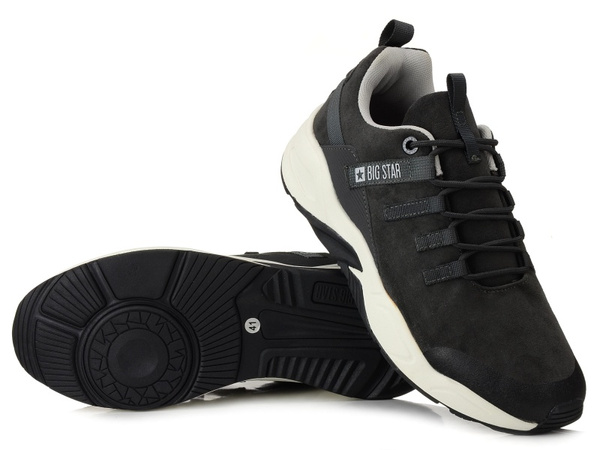Buty sportowe męskie  BIG STAR II174184 szare