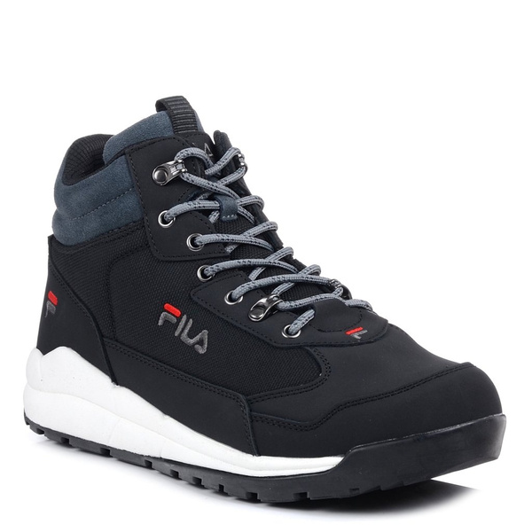 Buty sportowe Fila Alpha męskie zimowe wysokie czarne