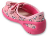 Kapcie dziecięce Befado 063X019 dziewczęce sandałki różowe na rzepy