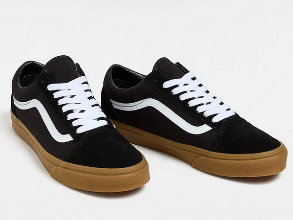 Trampki męskie czarne Vans Old Skool niskie tekstylne sznurowane
