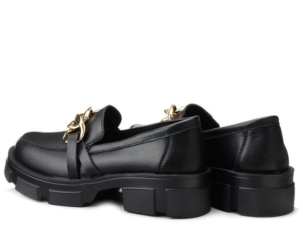 Półbuty damskie skórzane FILIPPO 3221/23 czarne