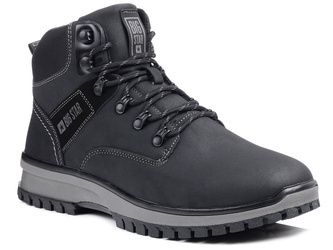 Buty męskie trapery za kostkę wysokie czarne Big Star MM174019