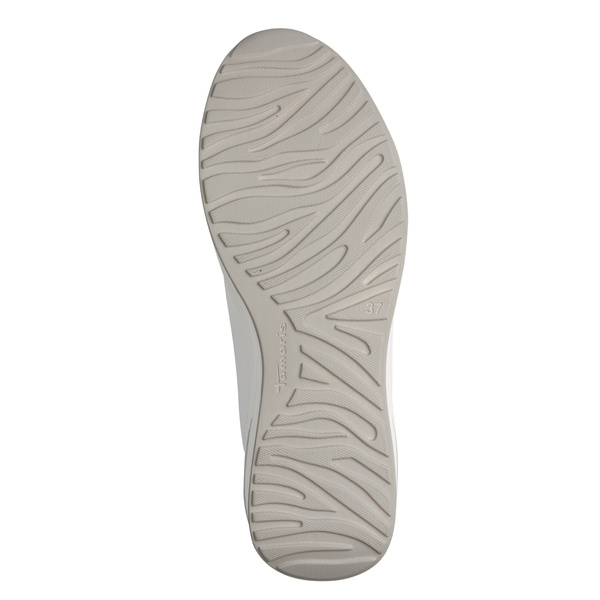 Sneakersy damskie białe Tamaris 23754 buty na koturnie na zamek wygodne