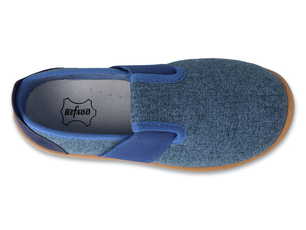 Kapcie dziecięce barefoot Befado 901X015 do przedszkola chłopięce