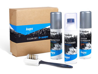 Zestaw do czyszczenia, pielęgnacji i impregnowania butów Kaps Sneakers Set