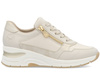 Sneakersy damskie beżowe Rieker N9301-60 półbuty skórzane na zamek