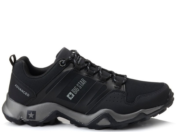 Buty trekkingowe Big Star GG174269 sportowe męskie czarne niskie 