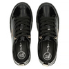 Buty sneakersy damskie skórzane na platformie Filippo 3533/23 czarne
