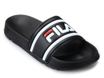 Klapki męskie Fila Morro Bay basenowe piankowe czarne lekkie na lato