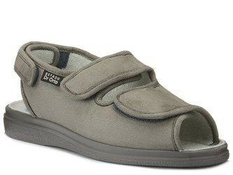 Sandały DR ORTO 676M006 Męskie Zdrowotne Szare