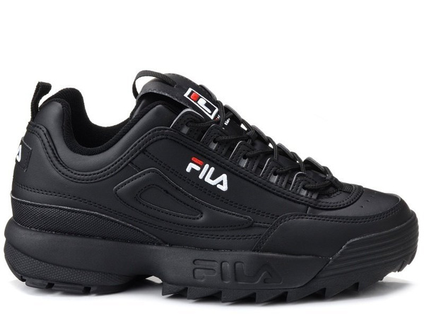 Buty męskie Fila Disruptor Low sportowe czarne