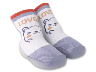 Kapcie dziecięce Befado 002P081 niemowlęce domowe niechodki miękkie