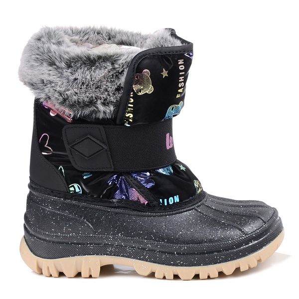 Śniegowce dziecięce Lee Cooper 3787K buty zimowe dziewczęce ocieplane