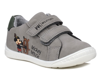 Buty dziecięce chłopięce na rzepy skórzana wkładka Wojtyłko 25382