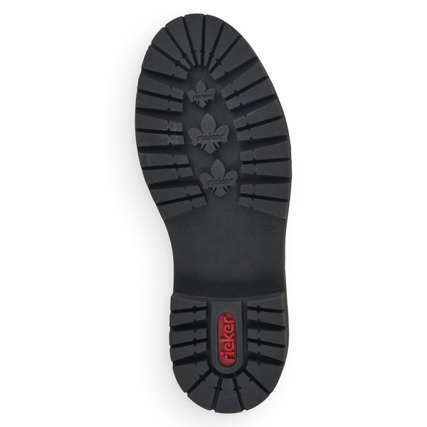  Botki damskie Rieker Y3163-00 zimowe ocieplane za kostkę z membraną