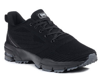 Buty sportowe trekkingowe męskie czarne DK Junk