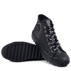 Trampki damskie wysokie Big Star EE274110 ocieplane jesienne czarne