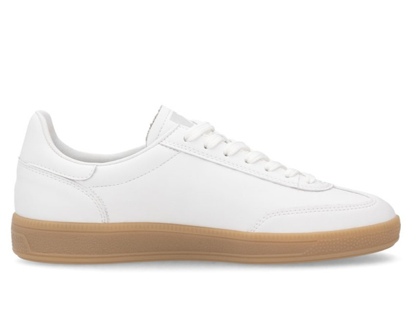 Buty damskie Rieker W2200-80 białe skórzane sneakersy półbuty sportowe