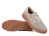Sneakersy damskie beżowe Evento 9983 skórzane na platformie sznurowane