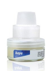 Pasta do butów skórzanych woskowa w gąbką bezbarwna Kaps B-Wax 50 ml