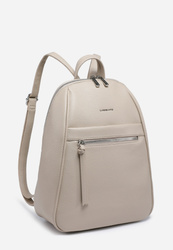 Plecak damski beżowy miejski mały na co dzień Luigisanto HS6662