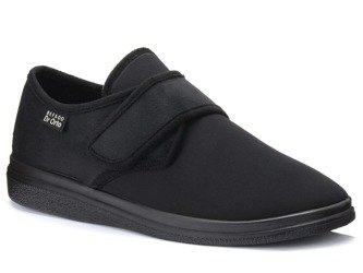 Półbuty damskie ortopedyczne zdrowotne elastyczne Dr Orto 036D006 czarne